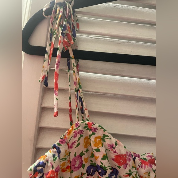 The Kooples Asymmetrical Dress in Flower Print - Picture 5 of 11